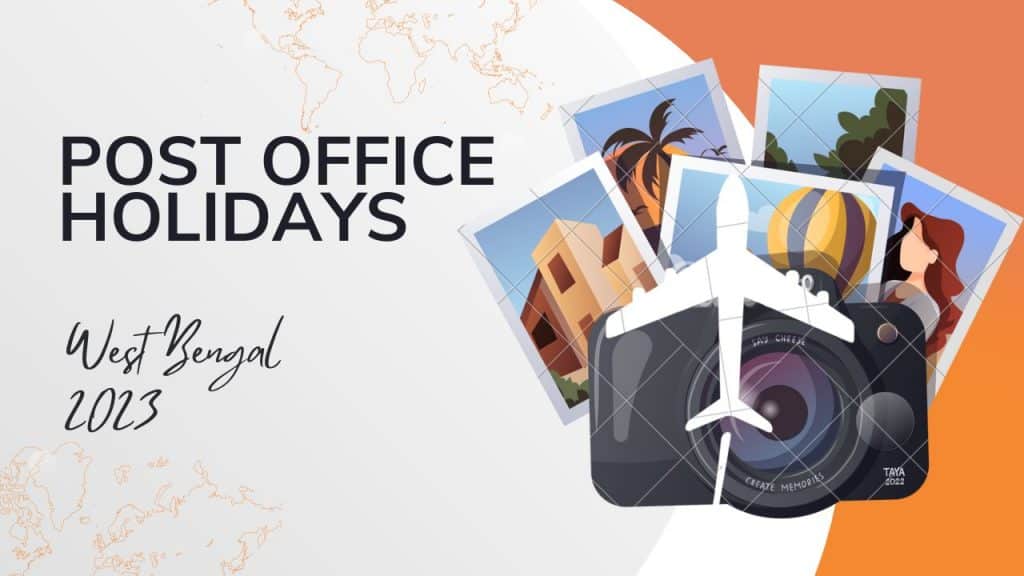 Post Office Holidays 2026 West Bengal
