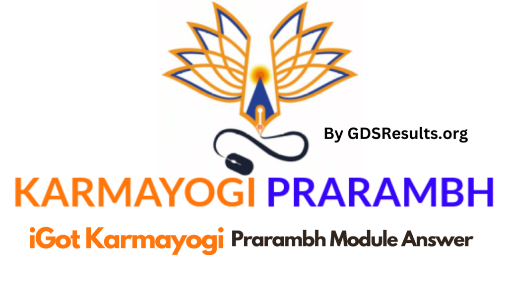 iGot Karmayogi Prarambh Module Answers 1 iGot Karmayogi Prarambh Module Answers
