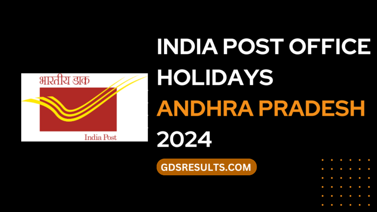 India Post Office Holidays Andhra Pradesh 2024
